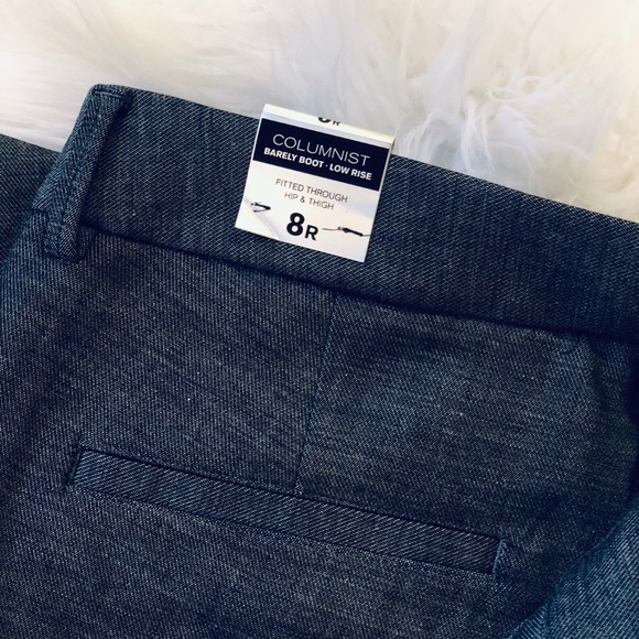 Express Pants - Express Columnist Barely Boot Lowrise Dress Pant